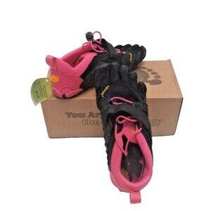 Vibram FiveFingers Toe Shoes Womens Size 6-6.5 V-Train 2.0 Black Water Shoes
